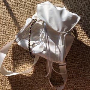White urban outfitters mini backpack